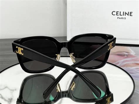 Shop Celine CL40222F square sunglasses on .